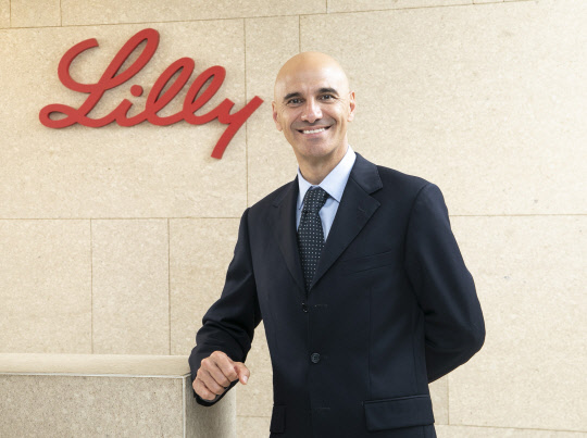 알베르토 리바 한국릴리 신임 사장. 한국릴리 제공